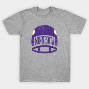 Minnesota Retro Helmet - White T-Shirt